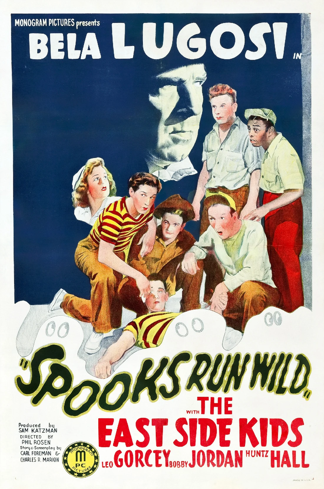 Spooks Run Wild licensed poster