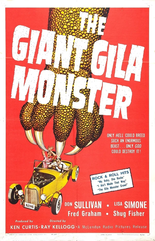The Giant Gila Monster licensed poster