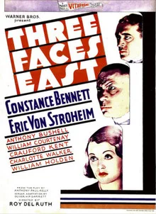 Three Faces East poster